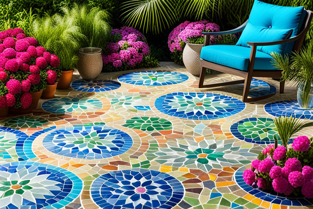 how can backyard mosaic tile kits help?