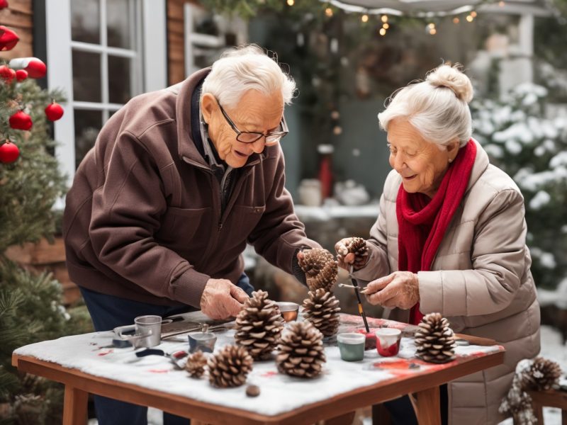 Get Creative This Winter! Backyard Winter Crafts for Seniors