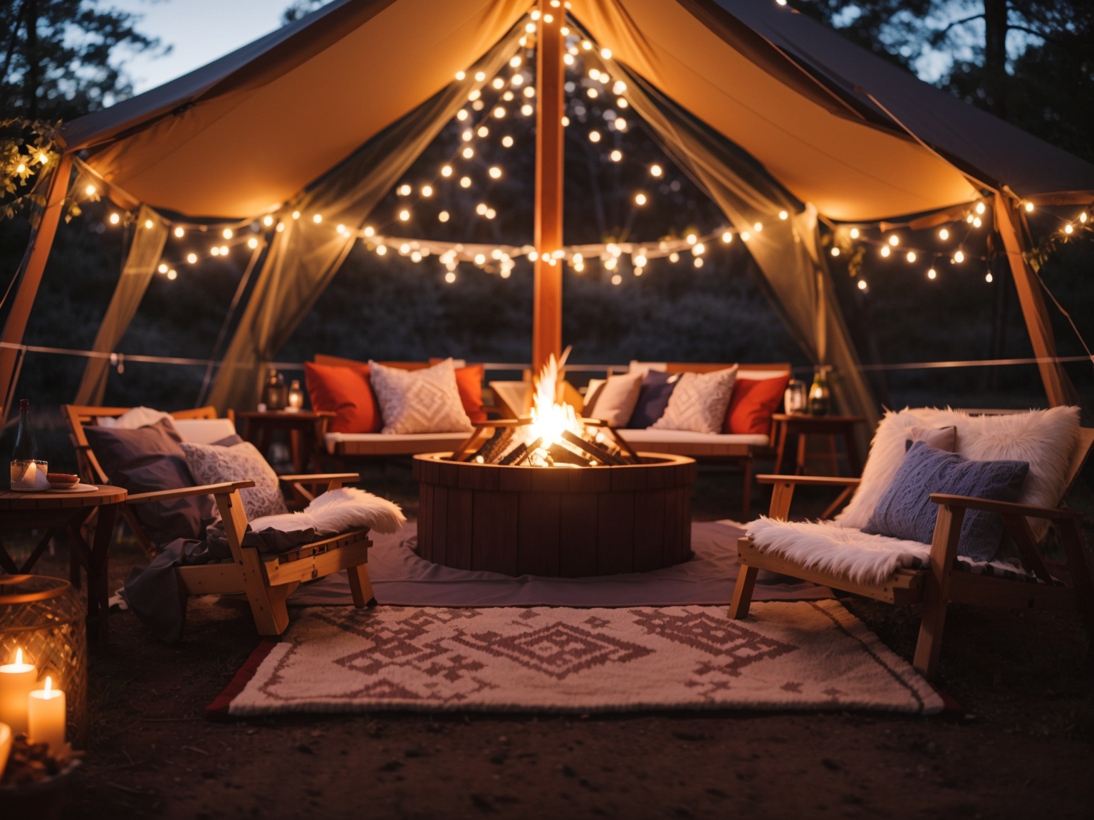 backyard glamping ideas can produce the most awesome designs for your home yard.