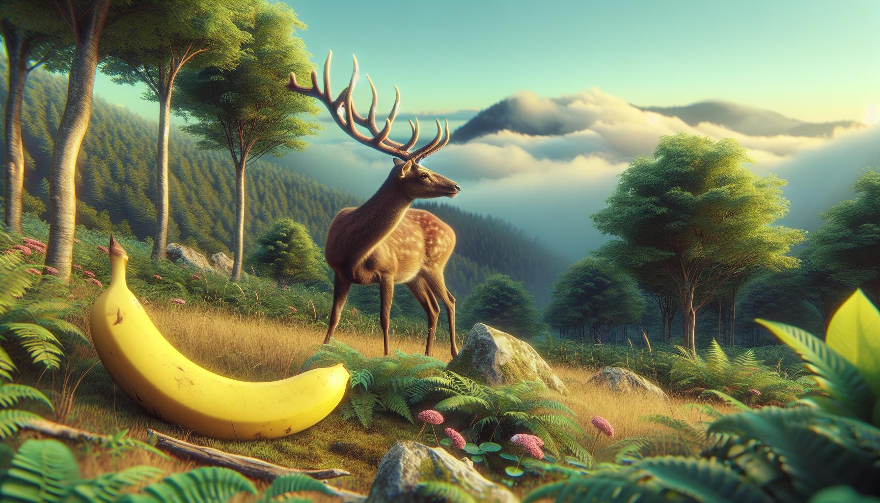 Do Deer Eat Bananas? The Impact on Their Diet and Health